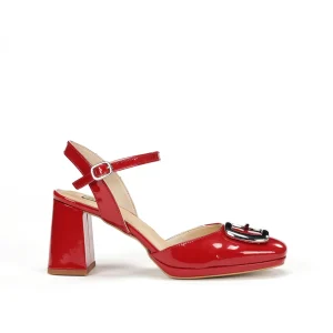 KARLA D9264 Sandalia Roja