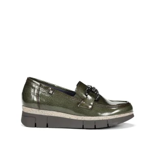 INDIA D9325 Mocasín Verde