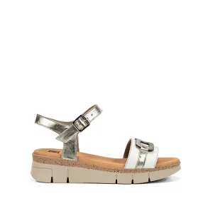 KLAU D9484 Sandalia Plata