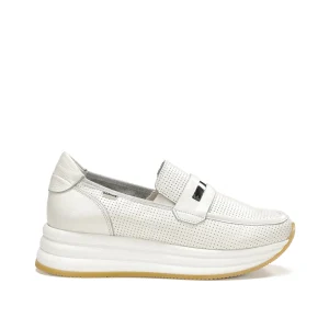 DRAZ D9243 Mocasín Blanco